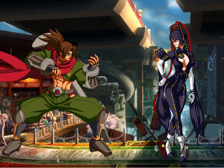 Illustration for article titled Bayonetta's BlazBlue, Virtua Fighter Cameos
